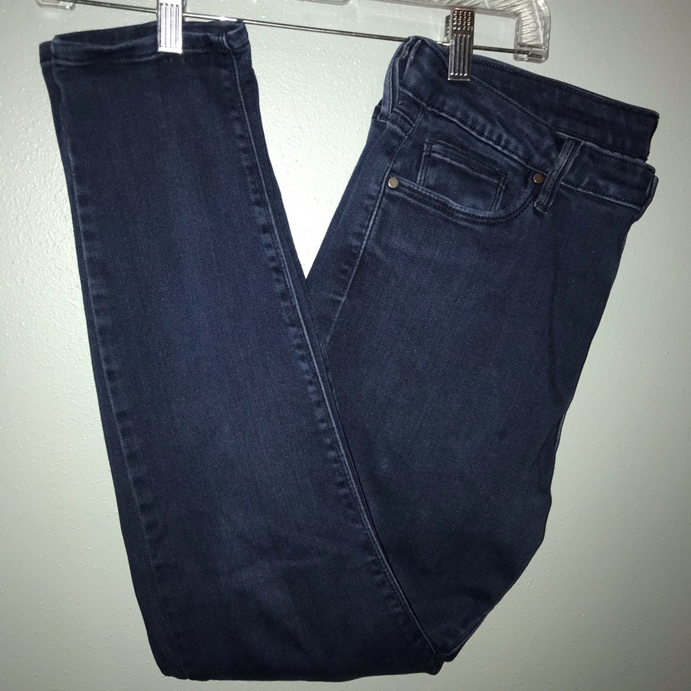 JUST BLACK High Rise Super Skinny Sz 32